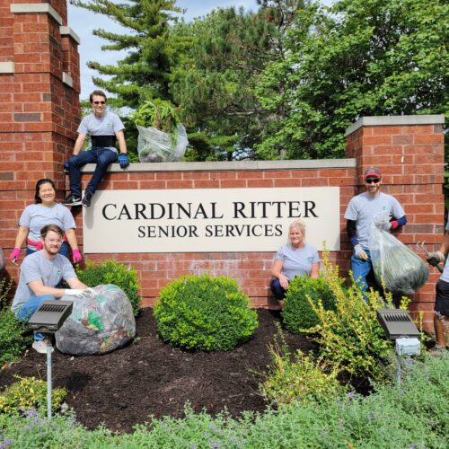 Cardinals Care Volunteer